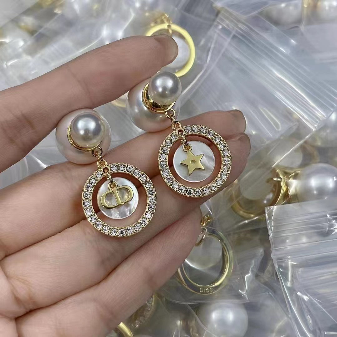 Stainless Dior Earrings