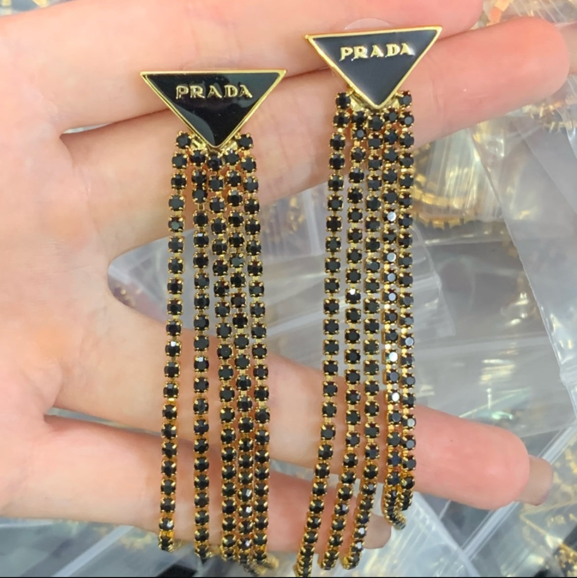 Prada earrings