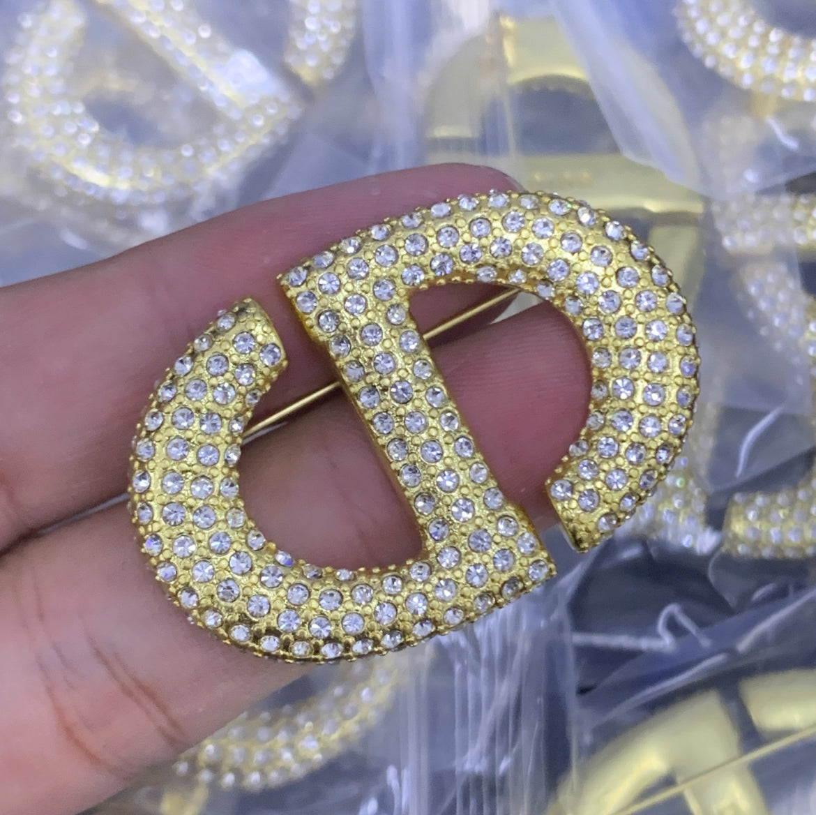 Dior brooch
