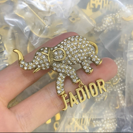 Dior brooch