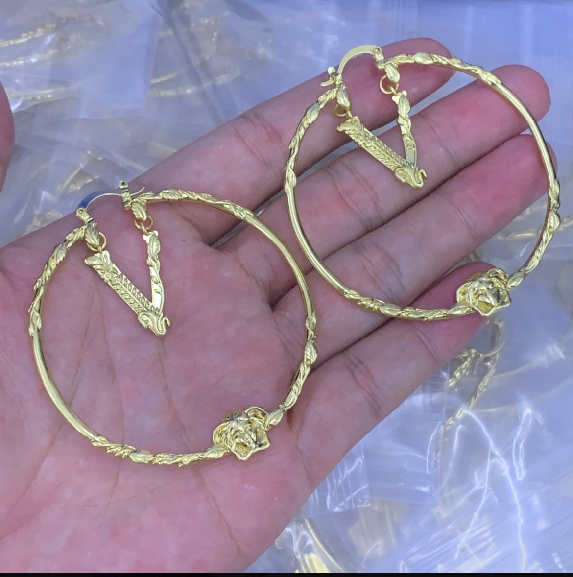 Versace earrings